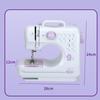 Upgraded 505A Electric Mini Sewing Machine: Multi-Function, Lock Edge, Thick Fabric Compatible