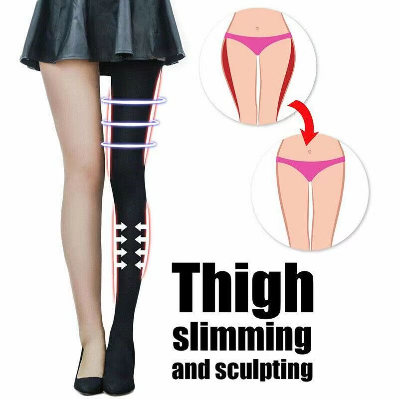 Women's Autumn and Winter Fleece-lined Leggings One-piece Faux Sheer Thick Warm Pantyhose