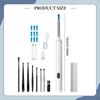 Ear Removal Kit Professional Portable Cleaner for Kids Daily Cleaning Adults White