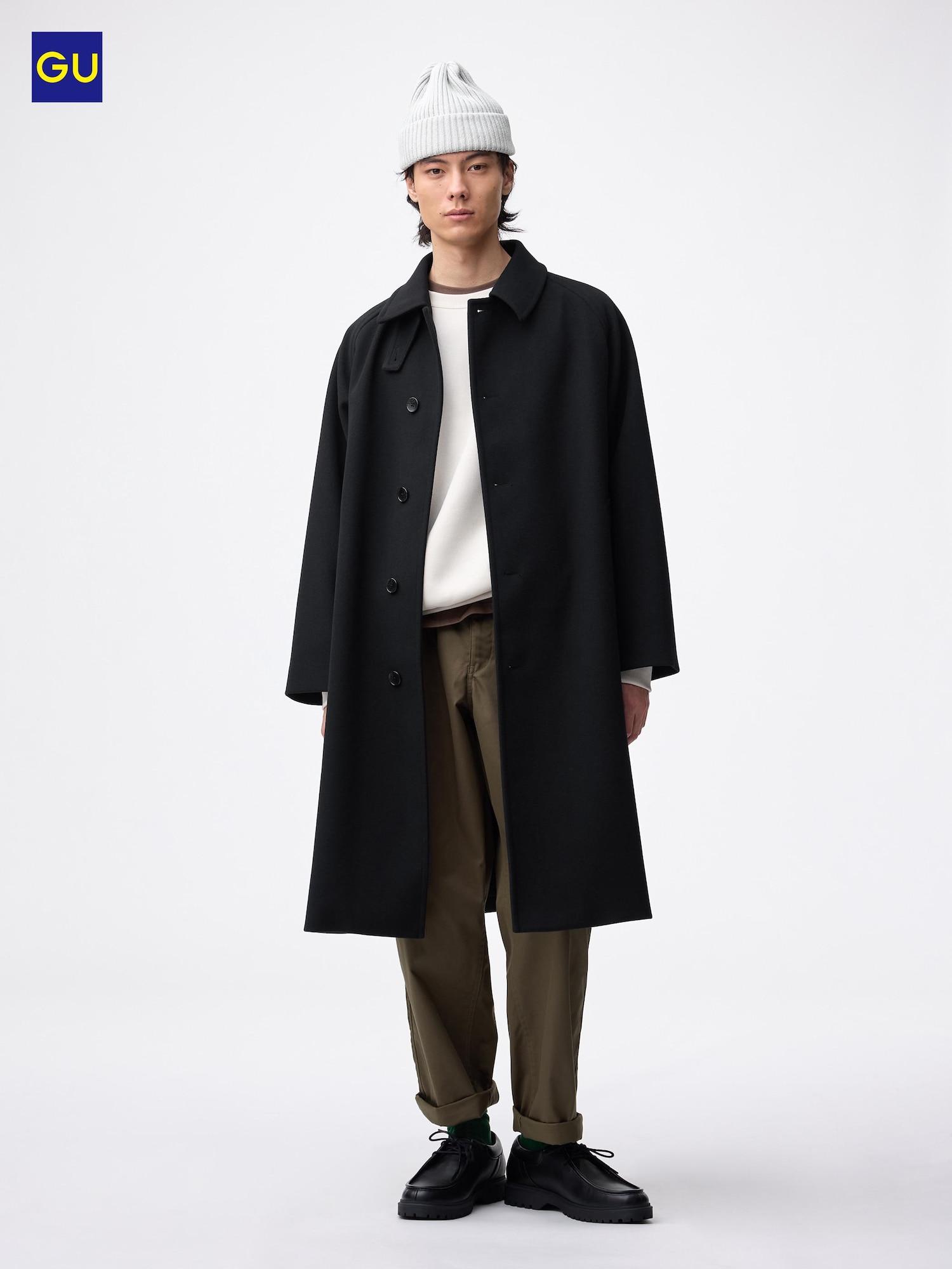 

Пальто Uniqlo Gu Cozy Melton Balmacan 09 BLACK/MEN XL