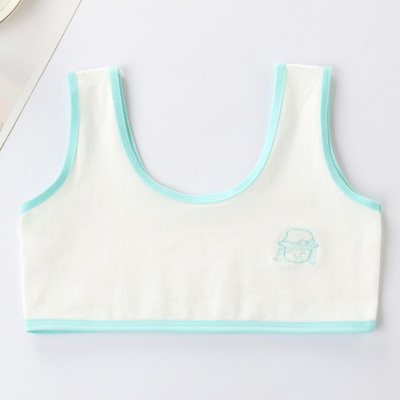 Girls' Cotton Training Bra - Youth, Students, Primary School, Tweens
