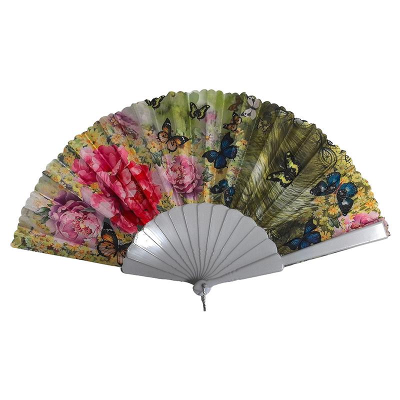 Chinese Style Multiple Styles Ornament Plastic Dance Party Show Gift Cloth Art Craft Portable 6 Colors