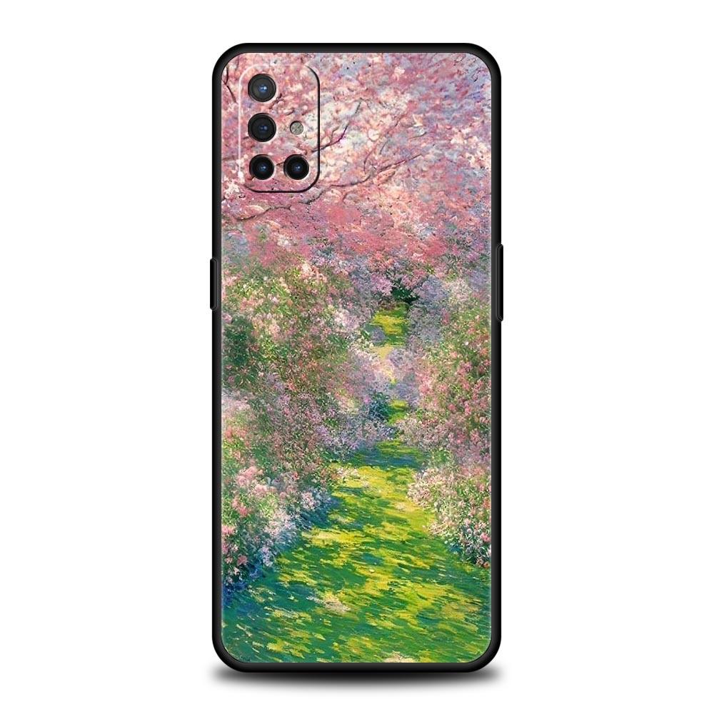 Case For OnePlus 15 13 12 11 10 9 8 7T Pro 13T 13R 12R 10R 9RT 8T Nord 2T CE 2 3 5G Lite Cover Claude Monet Garden Paint Art