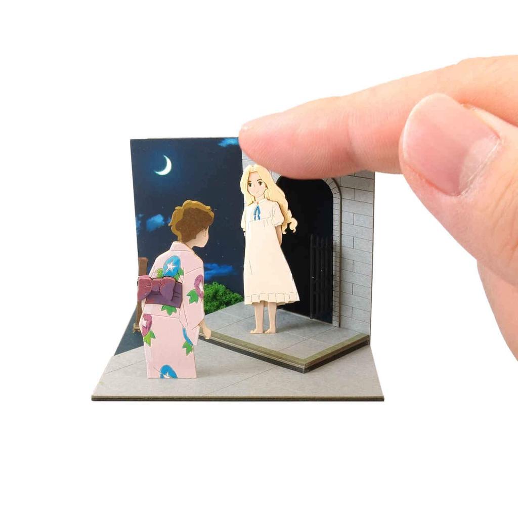 Sankei Studio Ghibli Mini When Marnie Was There Secret Friend Paper Craft MP07-111