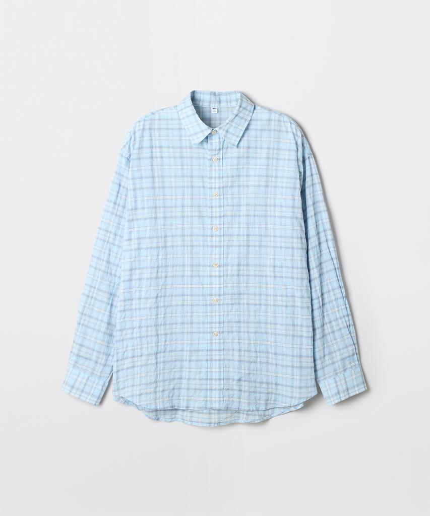 Seupao Oversized Check Shirt_Spycg37C01 (B Type)