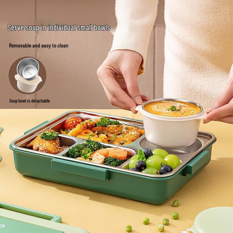 TAFUCO Kids 316L Stainless Steel Cartoon Bento Box