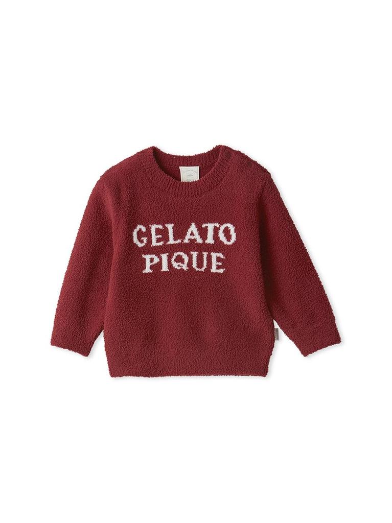 Gelato Pique BABY Airy Moko Logo Pullover PBNT254437 RED 80