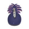Broche Ananas violet rose