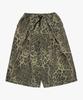 Nainneoscheu Leopard Grunge Cropped Shorts_Beige