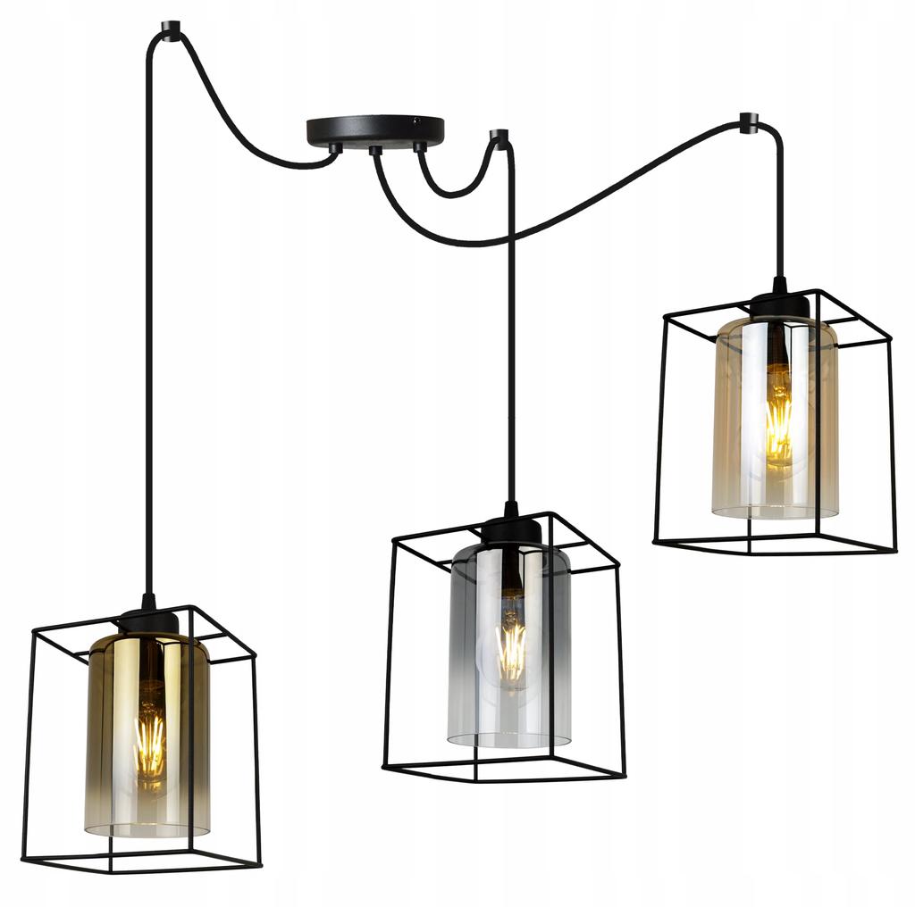 MODERN ELEGANT HANGING LAMP GLASS SHADE