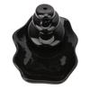 Home Decor Black Glaze Backflow Stick Incense   Ceramic   for Thouse
