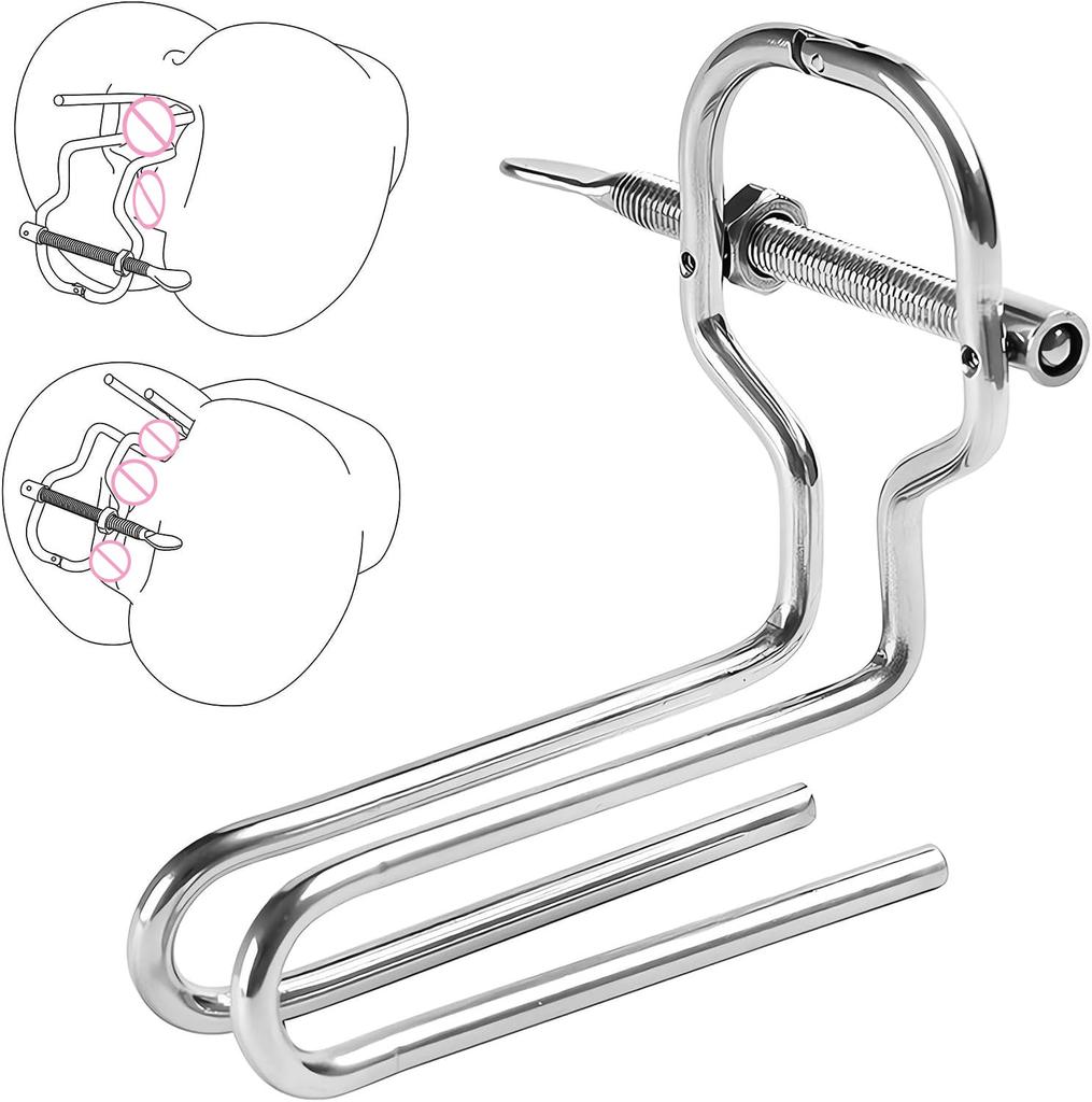 Stainless Steel Dilator - Multi - Functional for Anal & Vaginal Use, Adult Toy To Enhance Intimate Play Experience