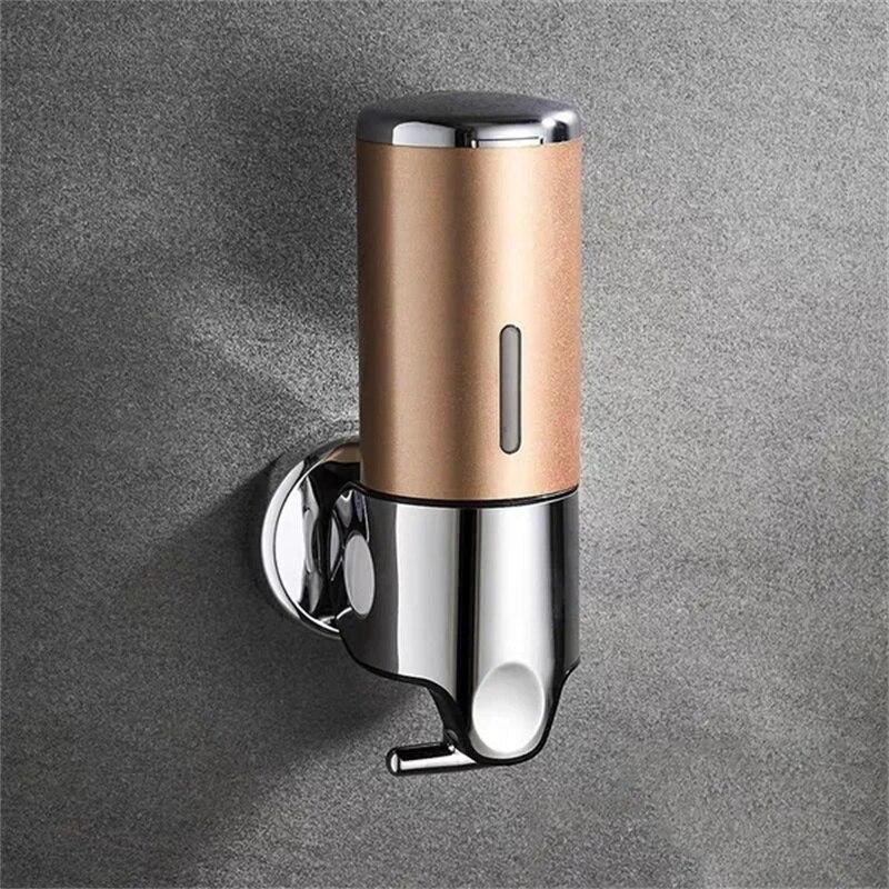 1PC Bathroom Foam Soap Dispenser Hand Sanitizer Holder Wall Mount Soap Shampoo Liquid Dispenser Bathroom Accessories