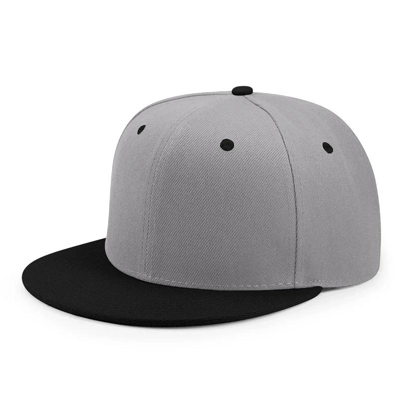 New  Cap Plain Adjustable Snapback Hat High Quality Adult Hip Hop Urban Street Style Baseball Cap Men Women Outdoor Leisure Baseball Hat