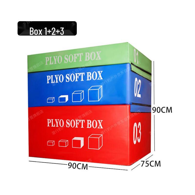 Stealth Leopard Progressive PU Soft Plyo Jump Box