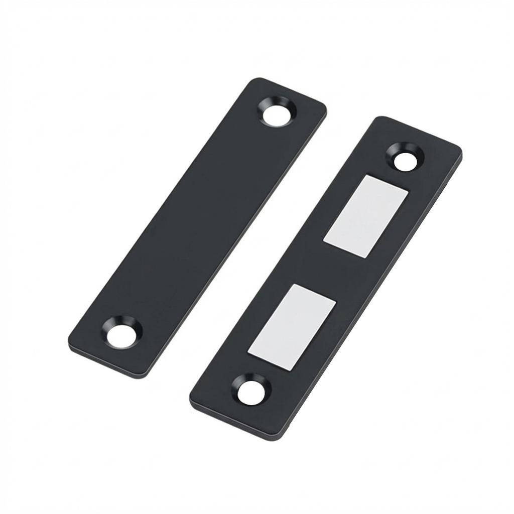 Magnetic Door Catch for Cabinet Sliding Wardrobe No Drilling Strong Magnet Invisible Design