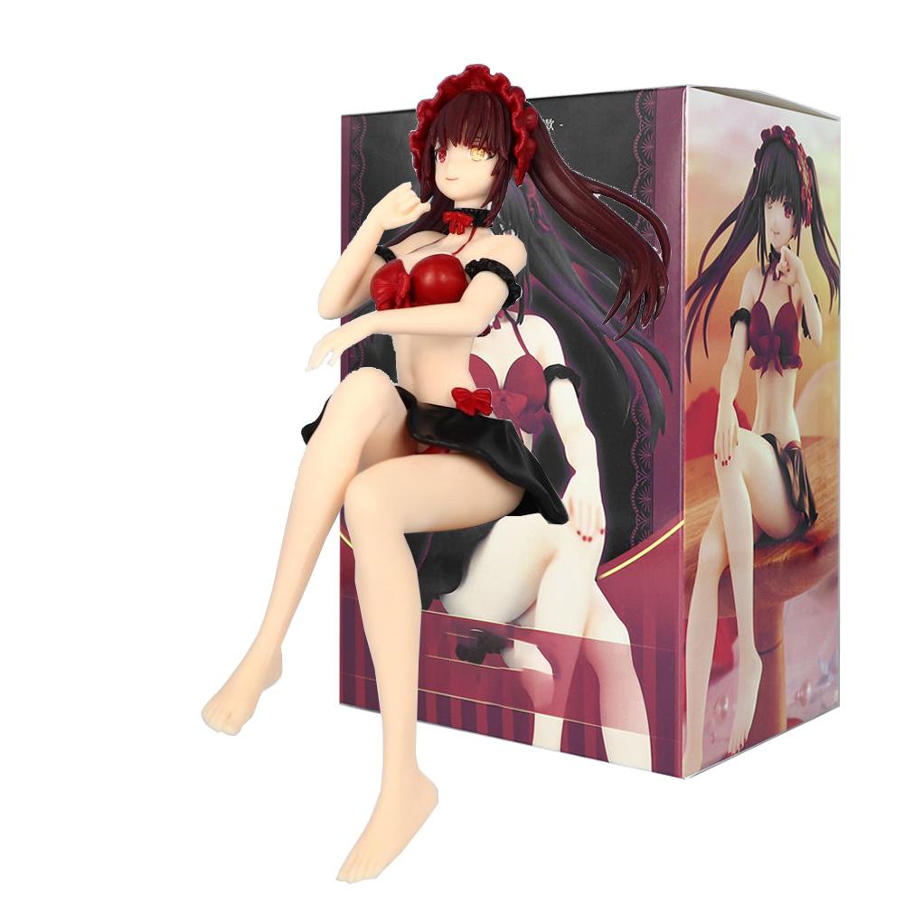 12cm Anime figure swimsuit action figures figurine Doll Model Toy Adult Collection Statue Gift box packaging