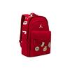 Jordan Gold Logo Velcro Badge Random Stick Series Polyester Backpack Unisex Backpack JD2623161GS-001