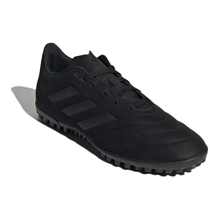 Adidas Goletto 8 Pasto Kulatá špička Šněrovací TF (Gumové špunty) Protiskluzové Odolné Fotbalové Kopačky Pánské Fotbalové Kopačky Černé GY5773
