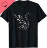 Astronomy Starts Waterfowl Animal Lover Gift Wildlife Swan TShirt Custom Printed Graphic T Shirts Casual Camisas Streetwear