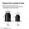 Stainless Steel Moisture-Proof Red Pu'er Tea Storage Canister