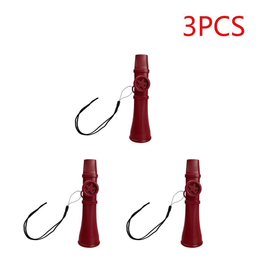 1-3 st musikinstrument med snodd Rolig musikalisk visselpipa Plastdudu Munstycke Flöjt för barn och vuxna