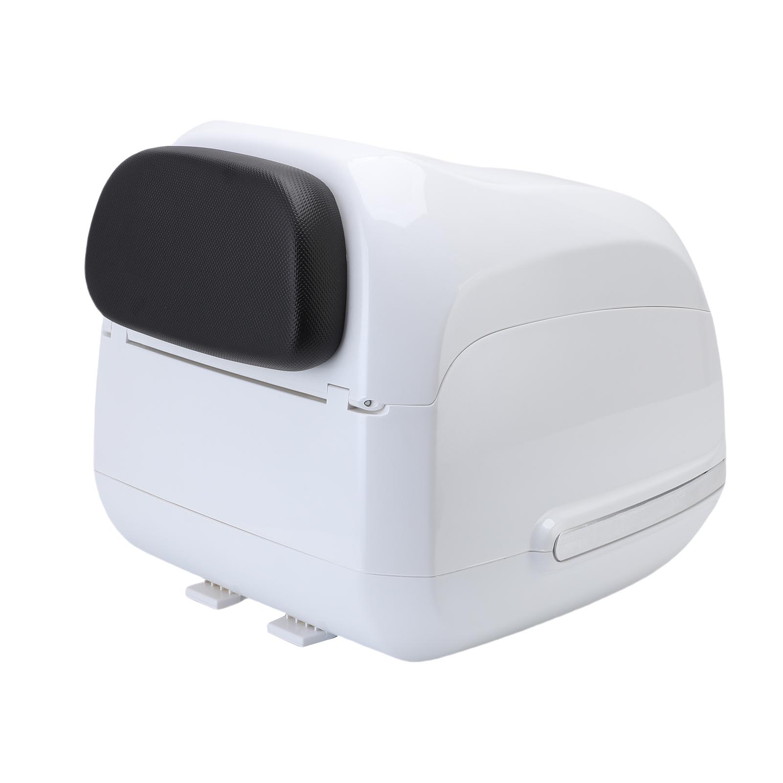 35 л Универсальный мотоциклетный задний кофр Винтажный водонепроницаемый мотоциклетный задний верхний кофр для электрического