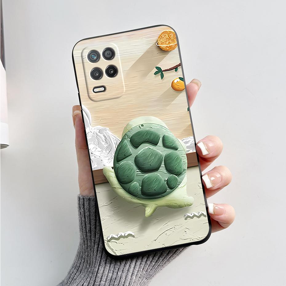 For Realme Narzo 30 5G Case Narzo30 RMX3242 Silicone TPU Cartoon Soft Phone Case For Ralme Narzo 30 5G Cover Coque Bumper Fundas