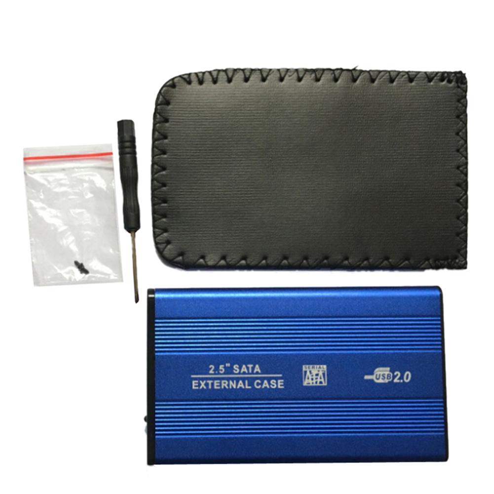 HDD Case External USB 2.0 to Hard Disk Drive Sata 2.5" inch HDD Adapter Case HDD Enclosure Box for PC Computer Laptop Notebook