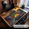 Tree of Life Theme Custom Mouse Pad Personalized With Name Text Customized Desk Mat For Office Home Decor