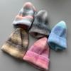 Multi-color Gradual Change Knitted Hat Winter Outdoor Warm Personality Color Trend Versatile Ear Protector Cold Hat Men and Women