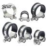 Corrosion Resistant Hose Clamp Stainless Steel Clamp, Adjustable Heavy Duty Clip, Leakproof Metal for Automotive, Plumbing, Garden Connection Clip