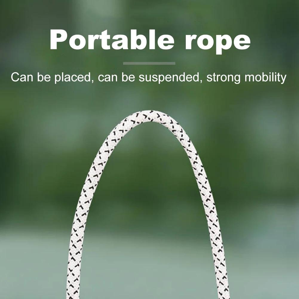 LED Portable Tent Light USB Rechargeable Emergency Light 3 Modes Remote Control for Christmas Trees Yard Decorations