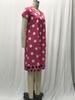 2025 Spring/Summer Polka Dot V-Neck Midi Dress - European & American Women's Fashion