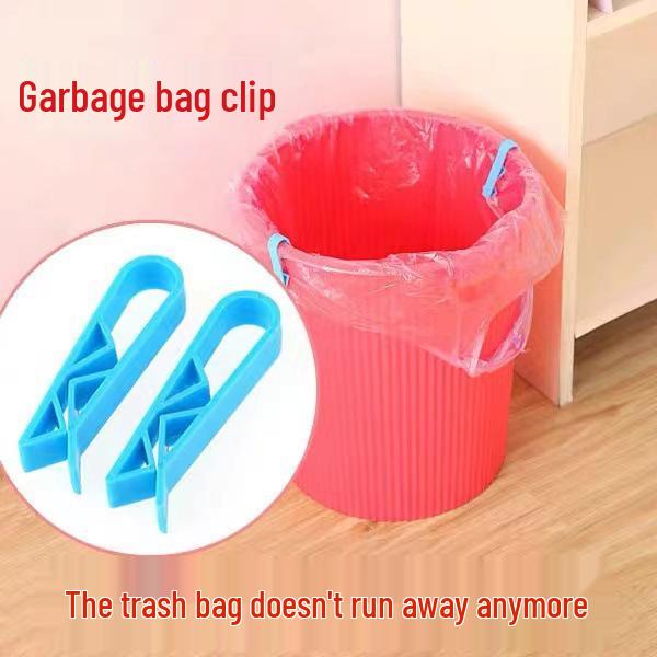 Trash Can Edge Anti-Slip Bag Fixing Clip