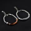 Stainless Steel Braelet Men Adjustable Chain Link Braclet Homme 10mm Natural Sodalite Onyx Tiger Eyes Braslet Pulsera Gift