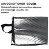 46x95CM Air Conditioning Cover Outdoor Sun Rainproof Anti-Dust Anti-Snow Cleaning Cover Home Air Conditioner Keep Cleaning Tool