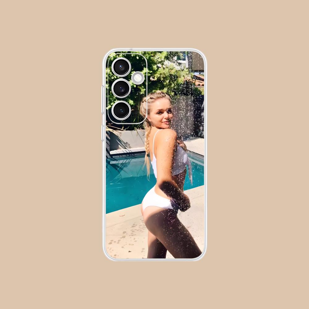 Oana Gergory Mobile Phone Case for Samsung Galaxy S25 S24 S23 S22 S21Plus FE Ultra Clear Colorful Cover Luxury Pretty