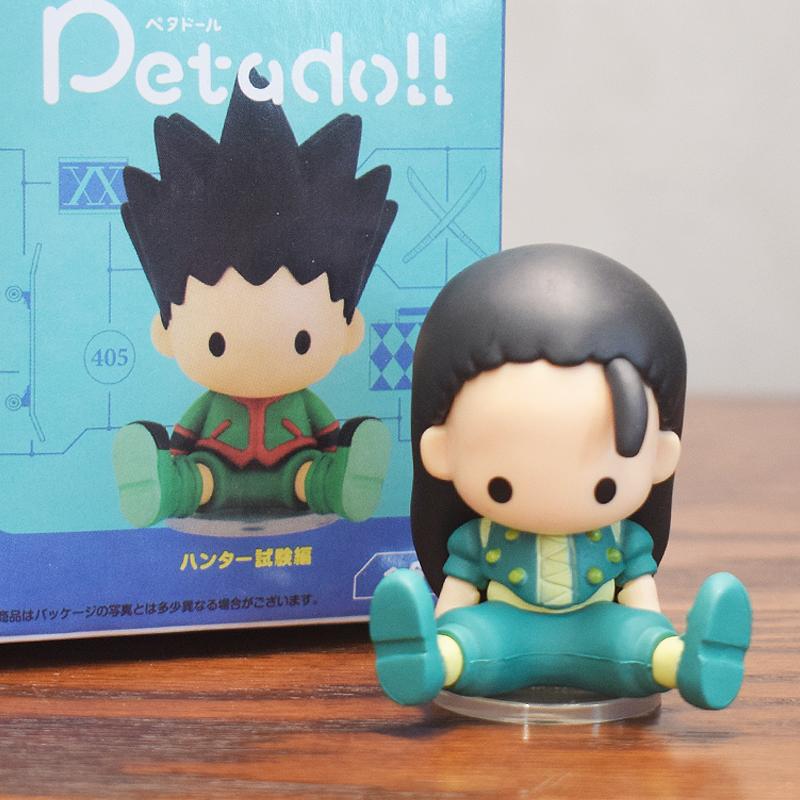 

Hunter Exam Candy Playthings Model Killua Hisoka Illumi Candy Toys Mini Bean Eyes Experimental Chapter Action Model Model Playthings