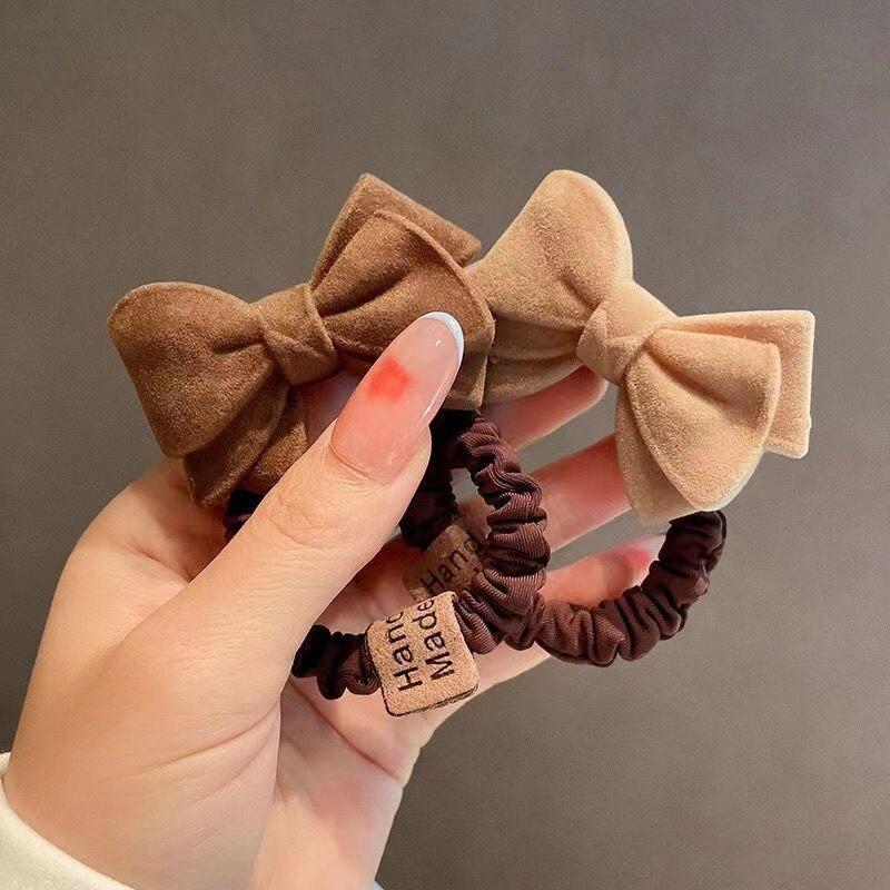 Cheap Fashion Rubber Bands Scrunchie Hair Rope High Elastic Hairband