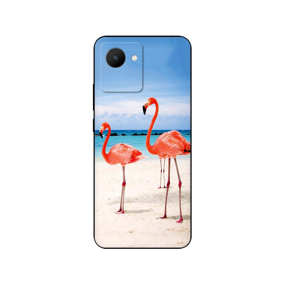 Für Realme C30 Hülle Rückseite für OPPO RealmeC30 4G C 30 Handyhülle Weiche Silikonhülle Schutzstoßfänger Funda Schwarze TPU-Hülle