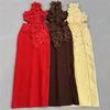 Elegant 2026 European & American Flower Bandage Evening Gown for Women