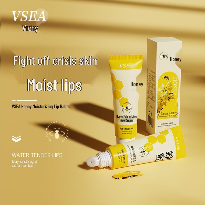 

Медовый увлажняющий бальзам для губ для сухих, потрескавшихся губ - Питательный и увлажняющий уход для мужчин и женщин