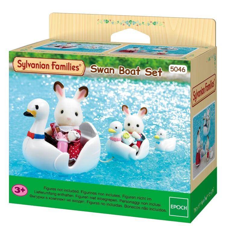 Sylvanian Families Calico Critters Swan Boat Set