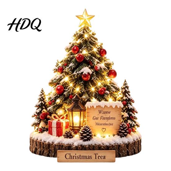 Rustic Christmas Wood Crafts Wooden Tabletop Ornament 2D Flat Santa Claus/Elk/Angel/Gingerbread Table Sign Angel Festive Figurines Holiday