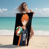 1Pc Haikyuu Volleyball Spirit Beach Towel Microfiber Beach Towel Thin Absorbent For Beach Swimming Yoga Bath Sports 0917149