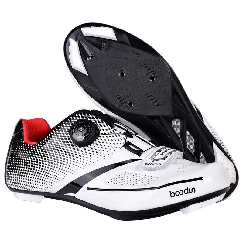 New cycling shoes, cycling equipment, boys road bike lock shoes 39