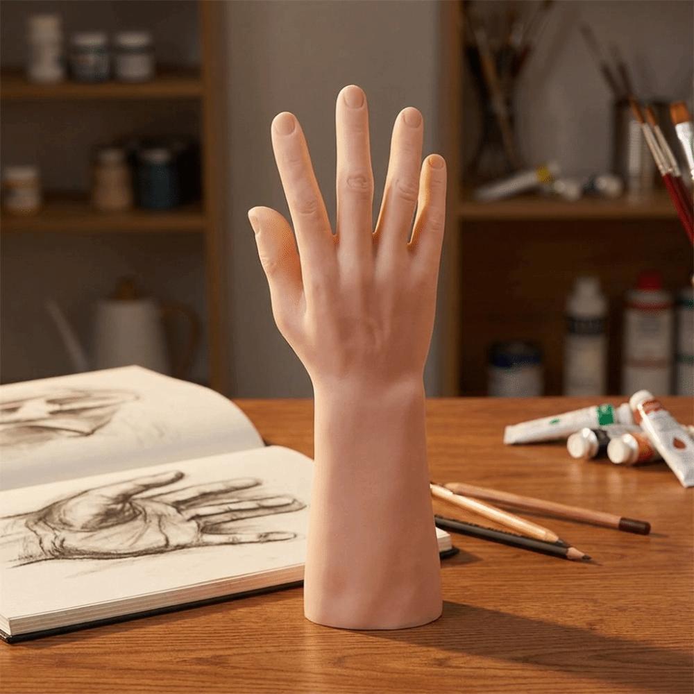 Matte harte Schaufensterpuppenhand Realistischer Hand-Display-Ständer Männliches Handmodell Schaufensterdekoration