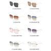 New Arrival Rimless Sunglasses For Women Metal Frame Luxury High Sense Anti Ultraviolet Fashion Cross-border Sun Glasses Outdoor Daily Eyewear