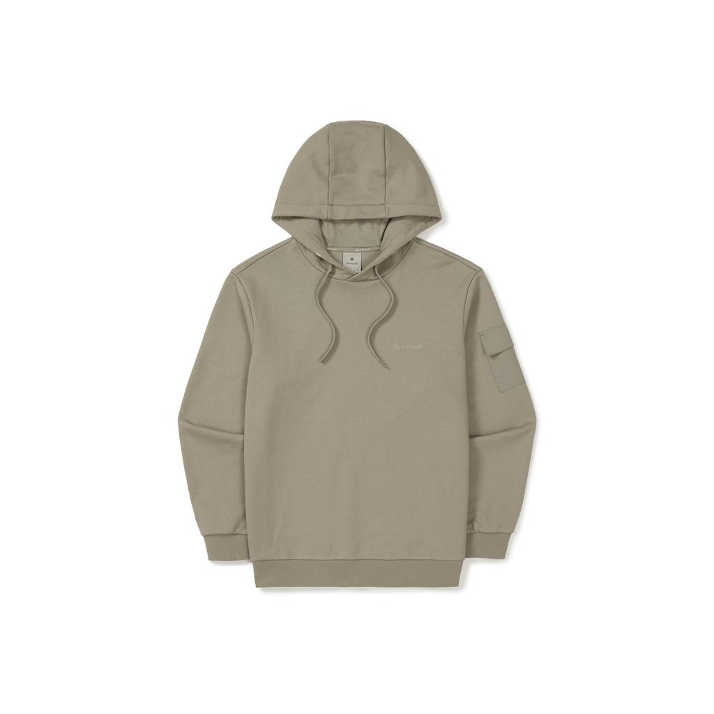 Snow Peak Land Pocket Hoodie and Khaki Size M T-Shirt GS-S25FMFHD60, Men's Women's Beige,
